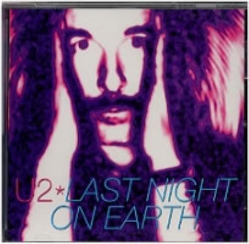 U2 Last Night On Earth CD single (CD5 / 5") US U-2C5LA88774