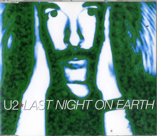 U2 Last Night On Earth CD single (CD5 / 5") Australian U-2C5LA89762