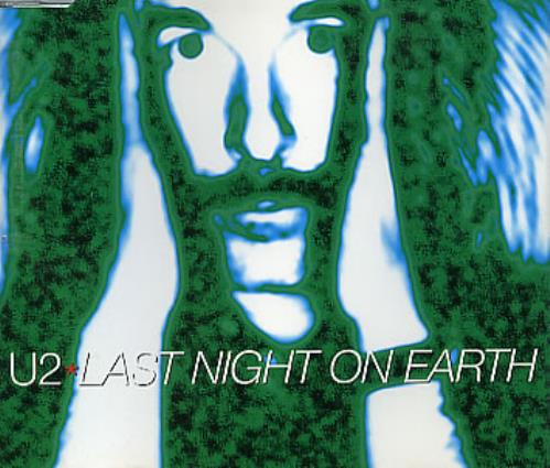 U2 Last Night On Earth CD single (CD5 / 5") UK U-2C5LA90308