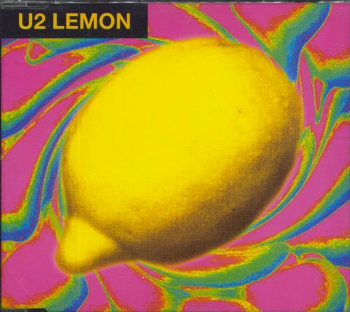 U2 Lemon - Black Disc CD single (CD5 / 5") UK U-2C5LE323107