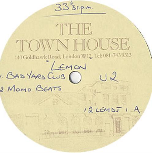 U2 Lemon 12" vinyl single (12 inch record / Maxi-single) UK U-212LE230245