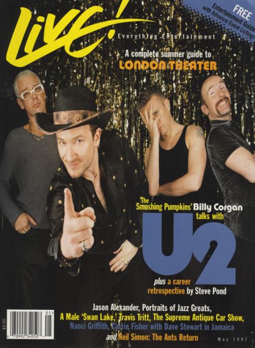 U2 Live! magazine US U-2MALI433217
