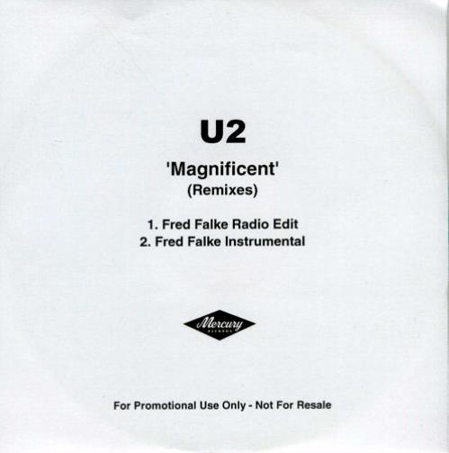 U2 Magnificent - Remixes CD-R acetate UK U-2CRMA539189