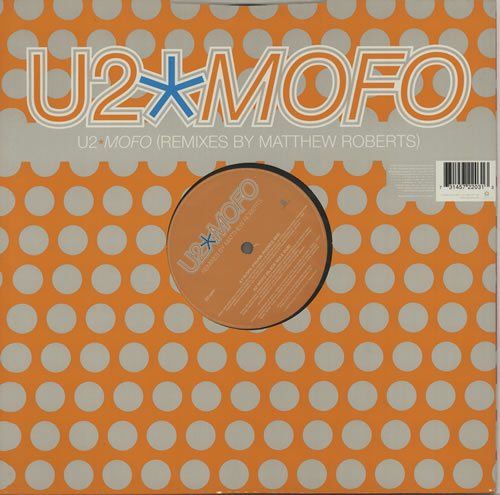U2 Mofo 12" vinyl single (12 inch record / Maxi-single) UK U-212MO114472