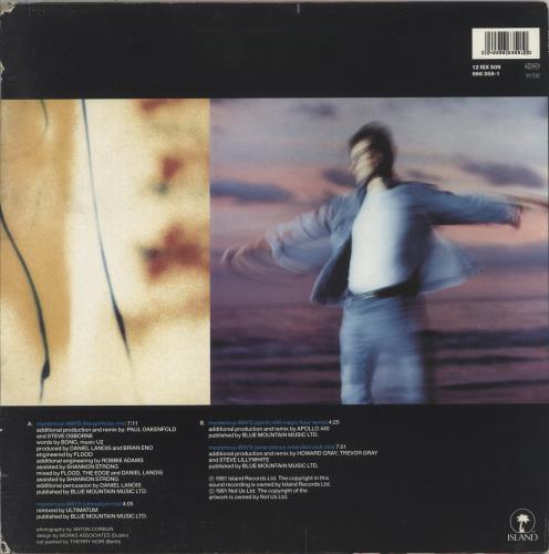 U2 Mysterious Ways + Belly band - EX 12" vinyl single (12 inch record / Maxi-single) UK U-212MY589304