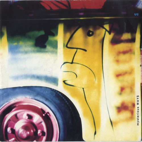 U2 Mysterious Ways 7" vinyl single (7 inch record / 45) French U-207MY545404