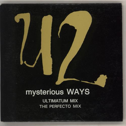 U2 Mysterious Ways CD single (CD5 / 5") Australian U-2C5MY750511