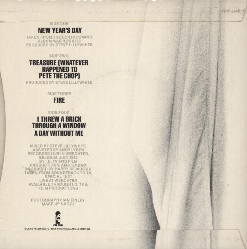 U2 New Year's Day - Double Pack - EX 7" vinyl single (7 inch record / 45) UK U-207NE545488