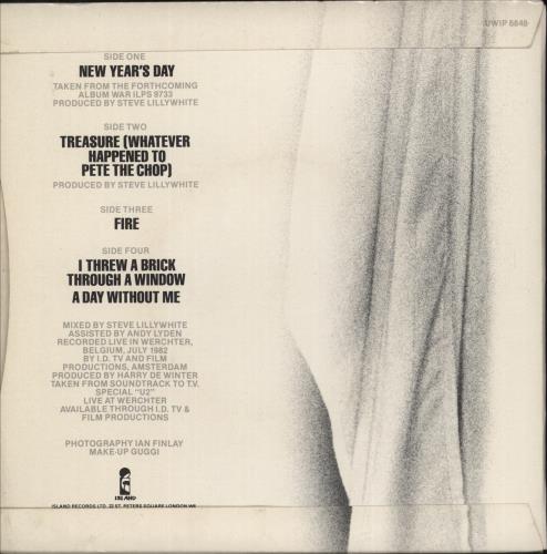 U2 New Year's Day - Double Pack 7" vinyl single (7 inch record / 45) UK U-207NE06940