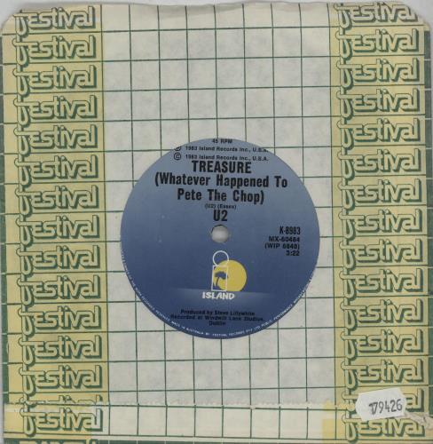 U2 New Year's Day 7" vinyl single (7 inch record / 45) Australian U-207NE114372