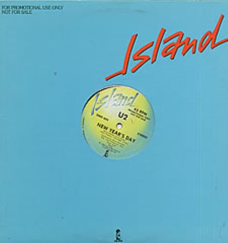 U2 New Year's Day 12" vinyl single (12 inch record / Maxi-single) US U-212NE18492