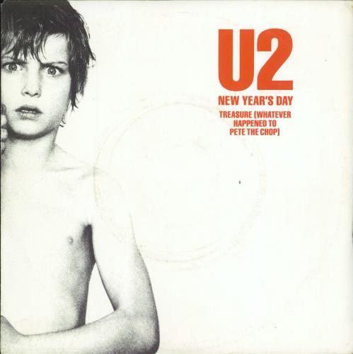 U2 New Year's Day 7" vinyl single (7 inch record / 45) French U-207NE555582