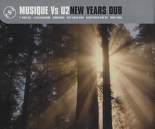 U2 New Years Dub CD single (CD5 / 5") Australian U-2C5NE183374