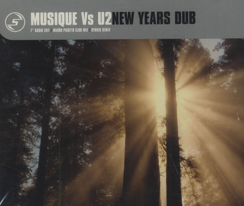 U2 New Years Dub CD single (CD5 / 5") Canadian U-2C5NE184451