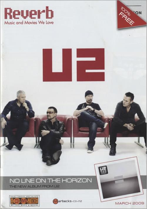 U2 No Line On The Horizon CD album (CDLP) New Zealand U-2CDNO466366