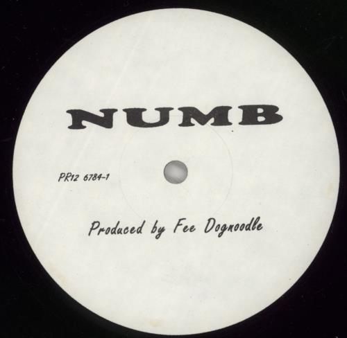 U2 Numb 12" vinyl single (12 inch record / Maxi-single) US U-212NU864322