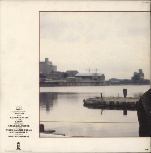 U2 October vinyl LP album (LP record) UK U-2LPOC109329