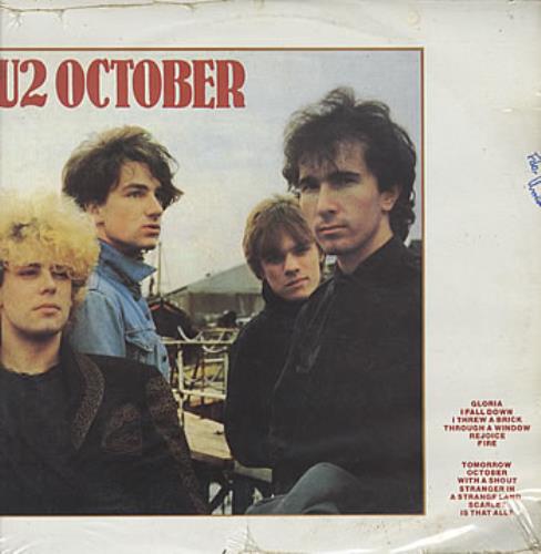 U2 October vinyl LP album (LP record) Venezuelan U-2LPOC282211