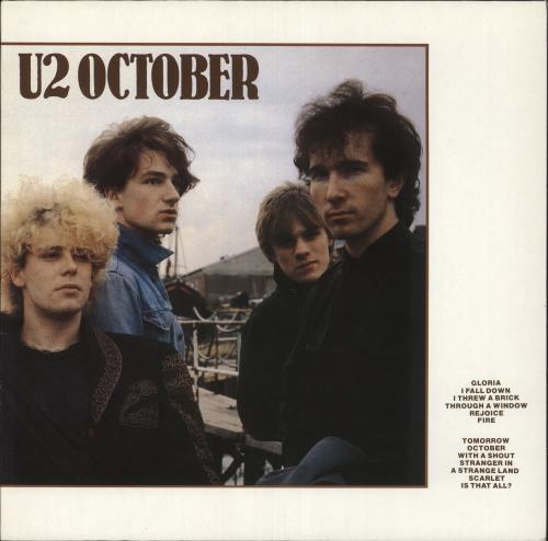 U2 October vinyl LP album (LP record) German U-2LPOC742137