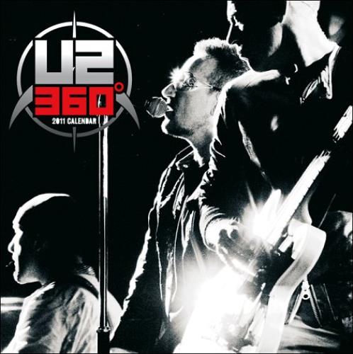 U2 Official Calendar 2011 calendar UK U-2CAOF521160