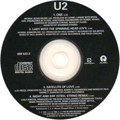 U2 One - Digipak CD single (CD5 / 5") Australian U-2C5ON655944