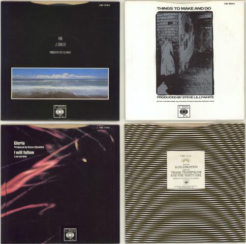 U2 Pac II - 4 x 7" singles - No PVC wallet 7" vinyl single (7 inch record / 45) Irish U-207PA771612