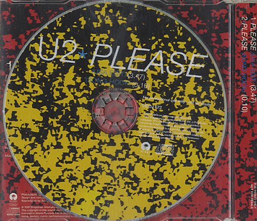 U2 Please - USA Edit CD single (CD5 / 5") UK U-2C5PL97483