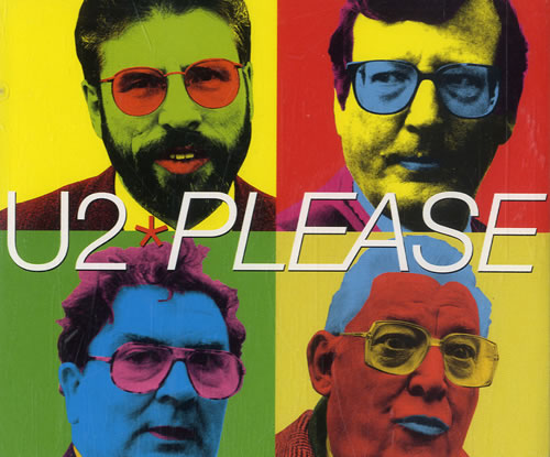 U2 Please CD single (CD5 / 5") Australian U-2C5PL94441