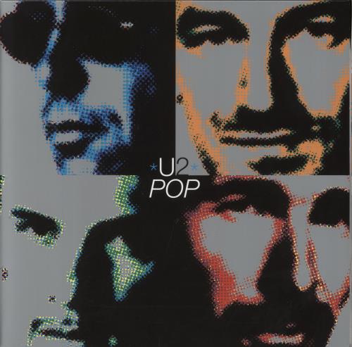 U2 Pop - 180gm Orange Vinyl 2-LP vinyl record set (Double LP Album) UK U-22LPO844160