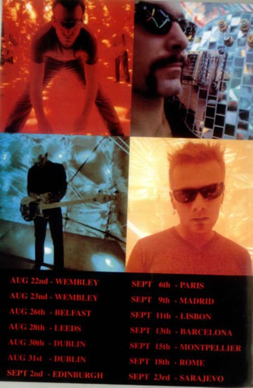 U2 Pop Mart Tour 97 tour programme UK U-2TRPO545922