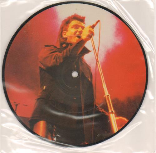 U2 Press Conferences 1987 7" vinyl picture disc (7 inch picture disc single) UK U-27PPR59877