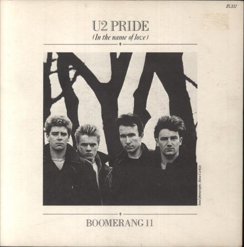 U2 Pride (In The Name Of Love) 7" vinyl single (7 inch record / 45) UK U-207PR23860