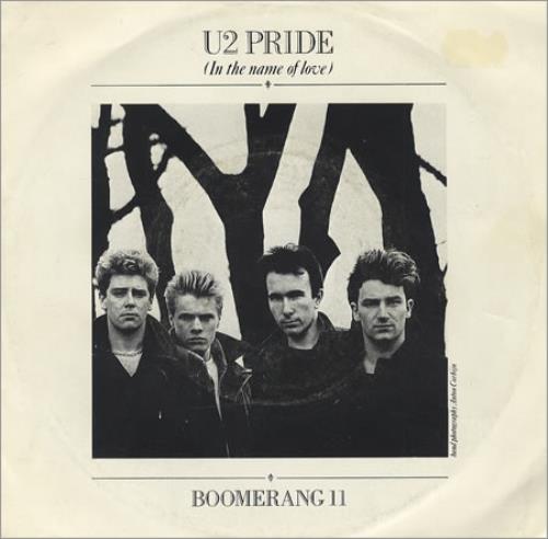 U2 Pride 7" vinyl single (7 inch record / 45) French U-207PR423555