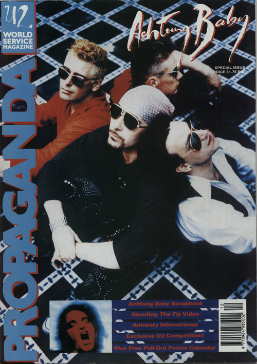 U2 Propaganda - Issue 15 fanzine UK U-2FAPR578147