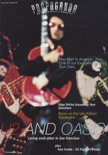 U2 Propaganda - Issue 27 fanzine UK U-2FAPR247987