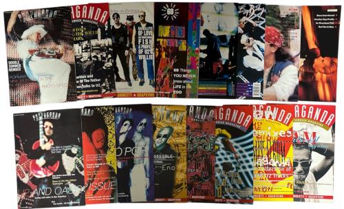 U2 Propaganda Magazine - 16 issues fanzine Irish U-2FAPR878350