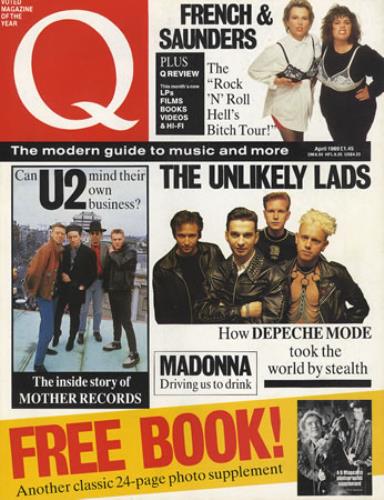 U2 Q Magazine magazine UK U-2MAQM374535