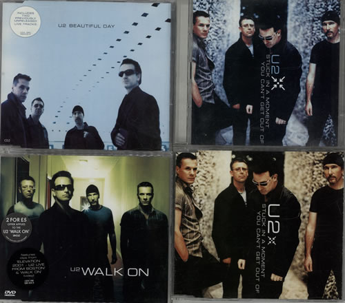 U2 Quantity of 11 x CD & DVD Singles CD single (CD5 / 5") UK U-2C5QU628563