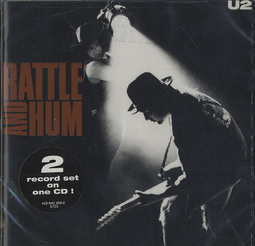 U2 Rattle And Hum CD album (CDLP) US U-2CDRA466741
