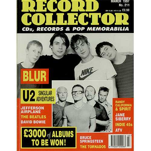 U2 Record Collector - March 1997 magazine UK U-2MARE407163