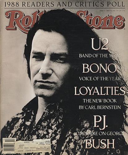 U2 Rolling Stone magazine US U-2MARO120904