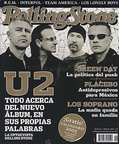 U2 Rolling Stone Mexican magazine (315624) NUMERO 26