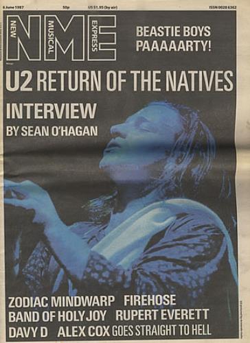 U2 Set of 2 NME Newspapers magazine UK U-2MASE280943