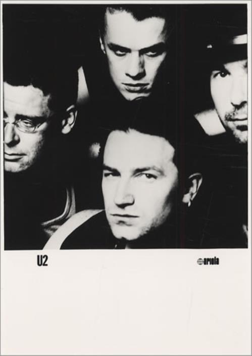 U2 Set of Publicity Photographs photograph UK U-2PHSE410007
