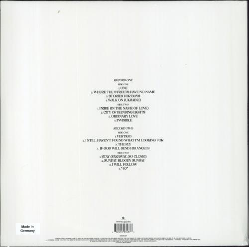 U2 Songs Of Surrender - 180gm Green Vinyl - Sealed 2-LP vinyl record set (Double LP Album) UK U-22LSO823778