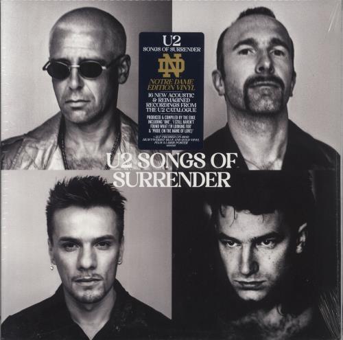U2 Songs Of Surrender: Notre Dame Edition - Blue /Gold Vinyl - Sealed 2-LP vinyl record set (Double LP Album) US U-22LSO847819