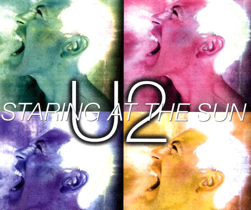 U2 Staring At The Sun CD single (CD5 / 5") Japanese U-2C5ST546265