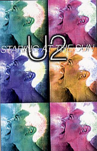 U2 Staring At The Sun cassette single US U-2CSST82068
