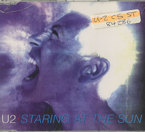 U2 Staring At The Sun CD single (CD5 / 5") Australian U-2C5ST84286
