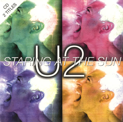 U2 Staring At The Sun CD single (CD5 / 5") French U-2C5ST99097